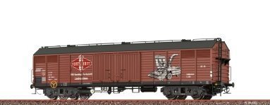  50411 - H0 - Gedeckte Güterwagen Gags Fortschritt, DR, Ep. IV